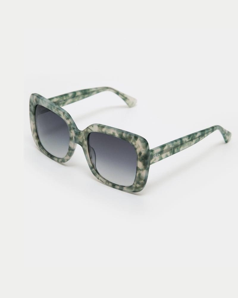 Mio Green Marble Sunglasses